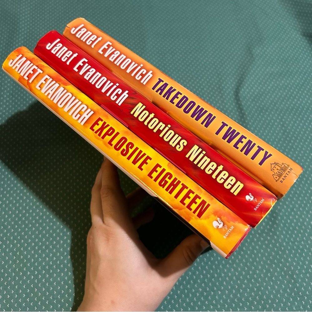 Janet Evanovich Books (18-19-20).                  3 books